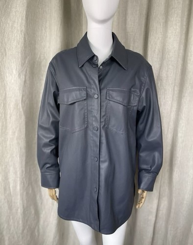 Faux leather jacket - h&m,