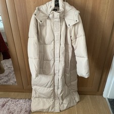 Ladies Cream Zara Maxi Puffa