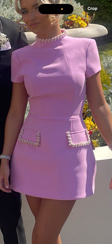 Pink mini dress size - dress, s