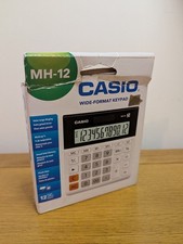 Casio Wide 12 Digit Calculator Extra Large Display (MH-12-WE)