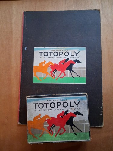 Vintage totopoly board game - totopoly,