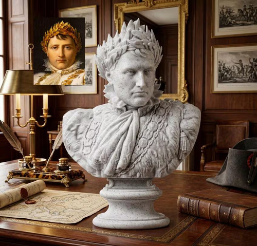 Napoleon bonaparte bust statue - napoleon,