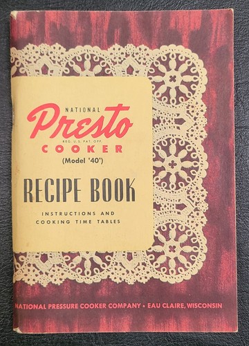 Vintage 1940s national presto - vintage,