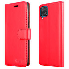 For Samsung Galaxy A12 Case Flip Leather Card Wallet Stand Cover For A12 Phone