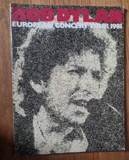BOB DYLAN - European Concert Tour 1981 Program