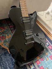 SX Electric Guitar in Black