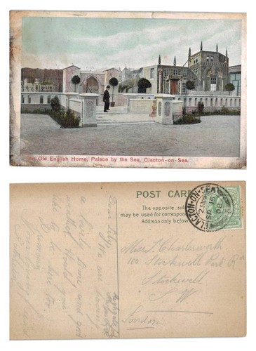 Vintage postcard an old - -,