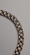 Vintage Sterling Silver Panther Link Bracelet | 18cm | 10.5g