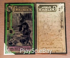 2X Florida 1/2 Goldback –