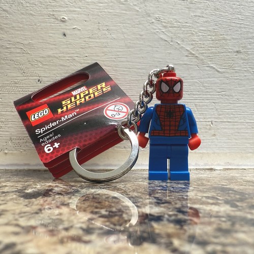 Lego spiderman keyring - spiderman,