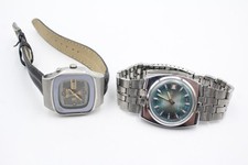 Vintage Mechanical Watches Ricoh Crystal Timemaster WORKING x 2