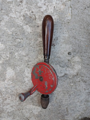 Vintage rapid hand drill - hand,
