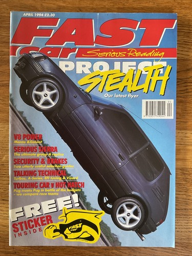 Fast car magazine april 1994 - fast,