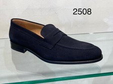New Men's Black Suede Loafer