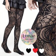 fishnet tights MANDALA floral