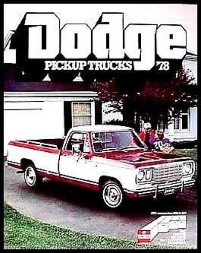 1978 dodge pickup - 1978,
