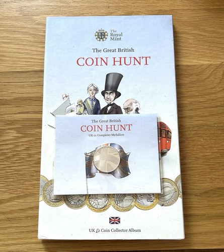 Coin collectors album - £2,