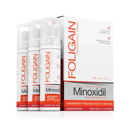 Foligain minoxidil foam - foligain,