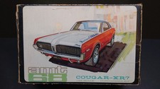 AMT 1968 MERCURY COUGAR VINTAGE BOX - 1/25 SCALE MODEL KIT COLLECTION LOT 309