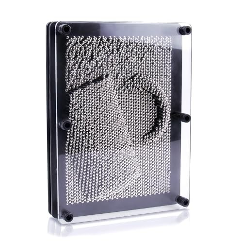 Metal pin art impression toy - pin,