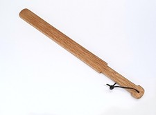 Rigid Wooden Spanking Paddle