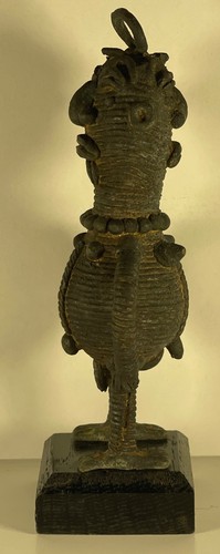 Janus figure bronze metal - bronze,