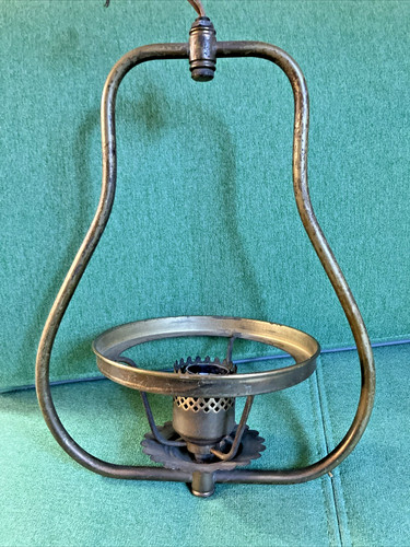 Antique brass lamp hanging - antique,