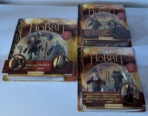 The hobbit action - x3, figures