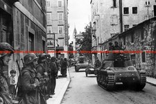 F019293 German Waffen SS armored cars Split Fight against Italian Badoglio gover