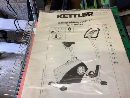 Kettler exercise bike rarely - kettler,