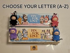 Labubu V4 Pin For Love (A-Z) - Choose Your Letter - Authentic, FULL RESTOCK✅
