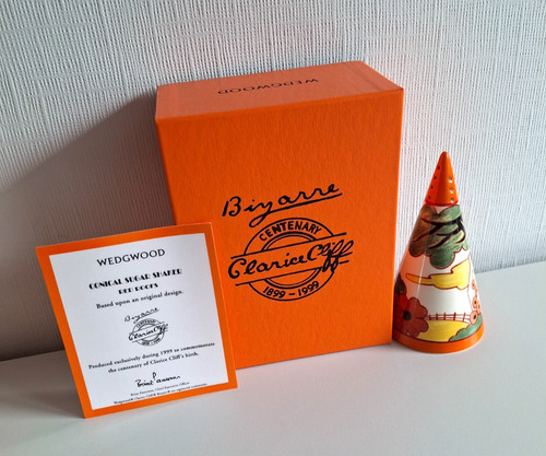 Clarice cliff sugar shaker - ,