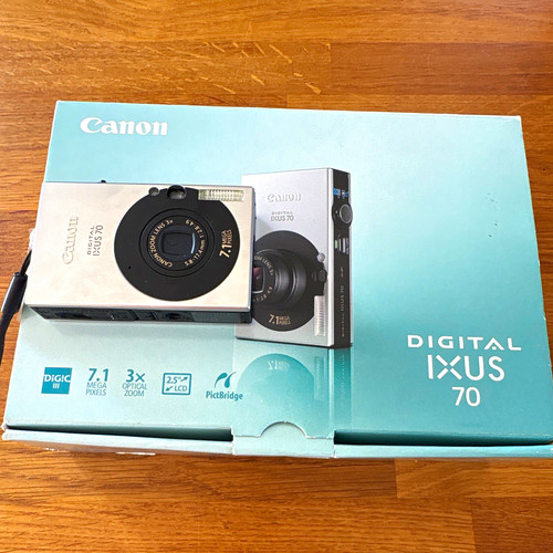 Canon digital ixus silver - 70,
