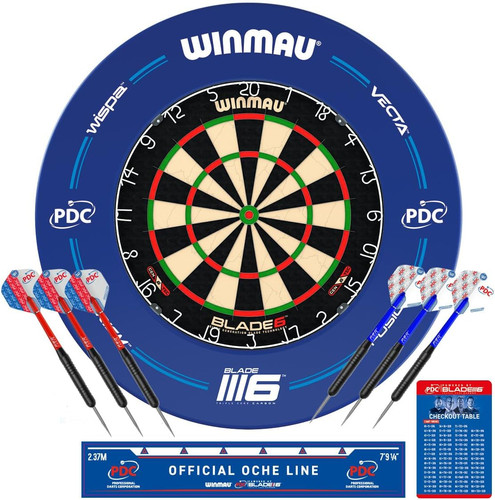 Pdc blade dartboard set with - pdc,
