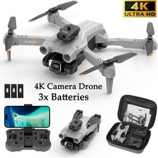 3 Batteries Drone 4K HD Selfie