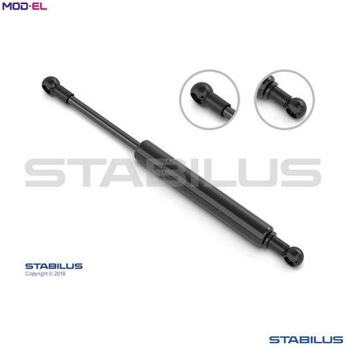 Gas spring bootcargo area - gas,
