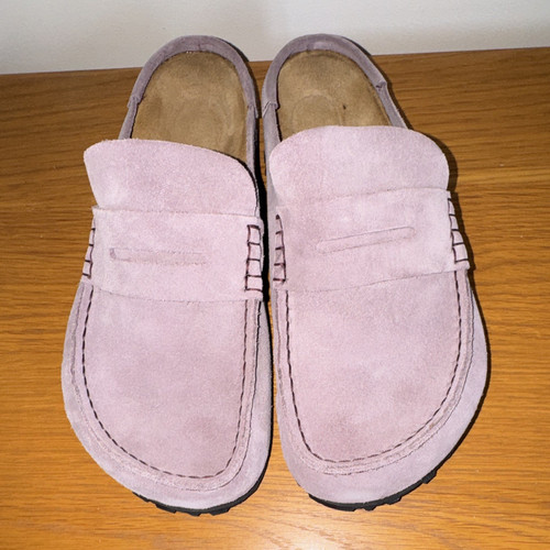 Birkenstock naples grape suede - naples,