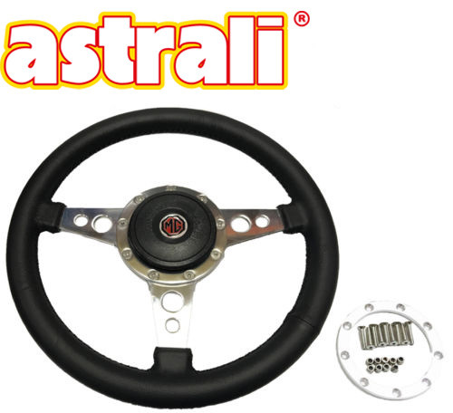 Astrali leather steering - leather,