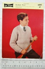 Vintage: Lee Target 6095 V-neck sweater, Fleetknit wool