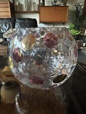 Borske Sklo Czechoslakian Glass Nemo Ball Vase By Max Kannegiesser