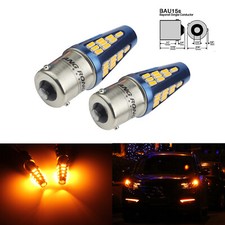 2x 581 PY21W BAU15s 5W 48 SMD