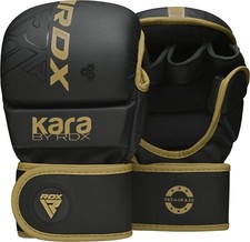 RDX MMA Boxing Gloves Fighting Gloves Grappling Kickboxing Combat Training Glove