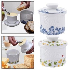 Butter crock with lid - with, ceramic