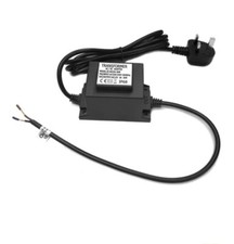 CNBRIGHTER Waterproof 12V AC Transformer,3A 36W, 220-240V AC to 12V AC LED Power