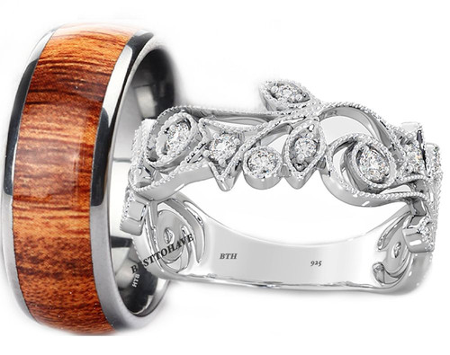 His and hers - hers, koa