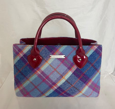 Ladies Tartan  Ness  Grab Bag. 2 Handles. Good Condition.