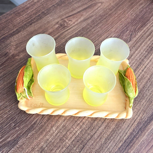 Set frosted yellow - 5,