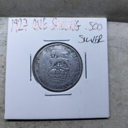 1927 one shilling george v - 1927,