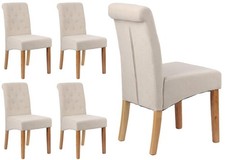 2 4 6 Beige Velvet Dining