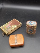 X3 Vintage Trinket Boxes Inc